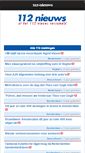 Mobile Screenshot of 112-nieuws.nl